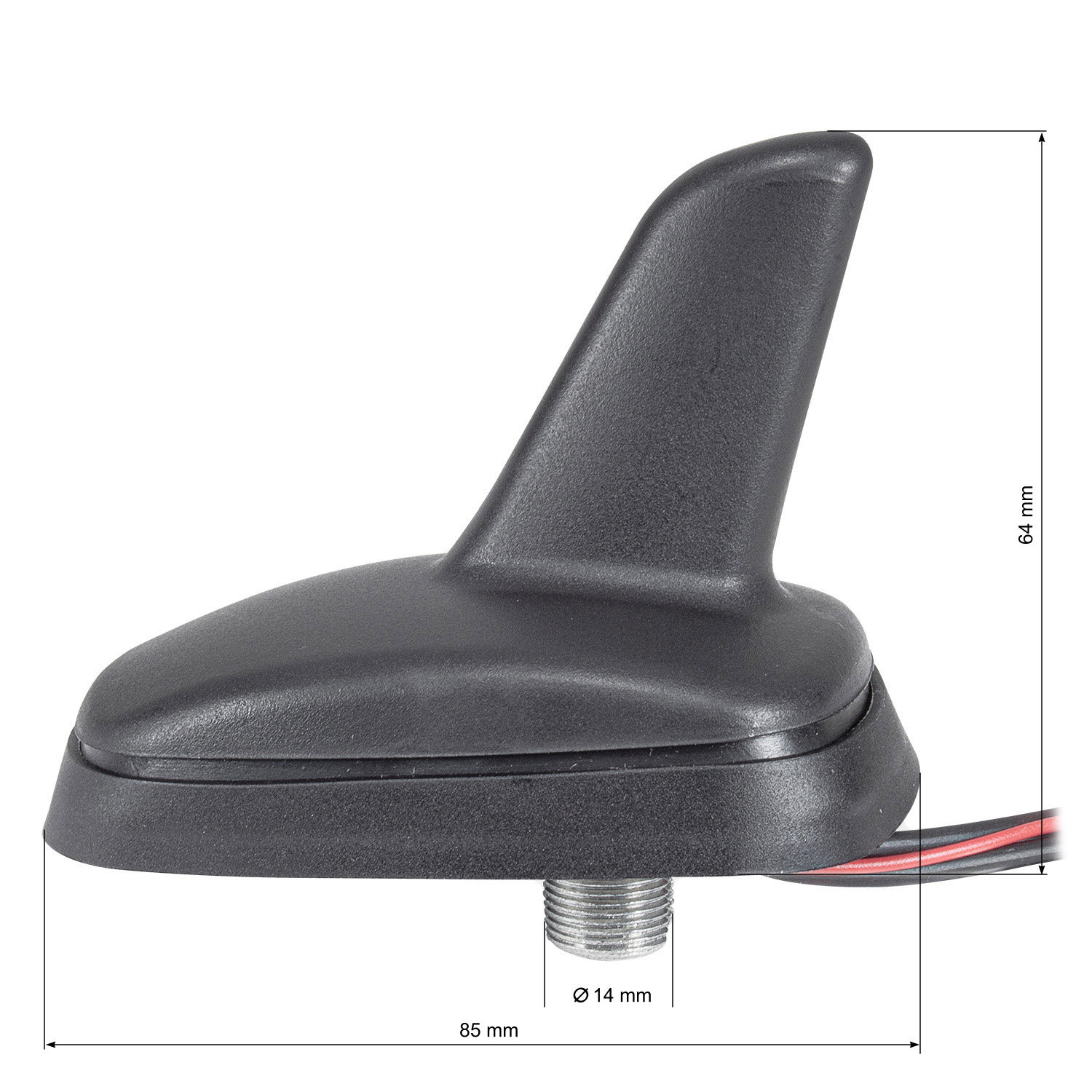 tomzz Audio DAB Antenne Auto Shark Design Dach-Antenne DAB+ FM aktiv-/bilder/big/1000-048-2.jpg