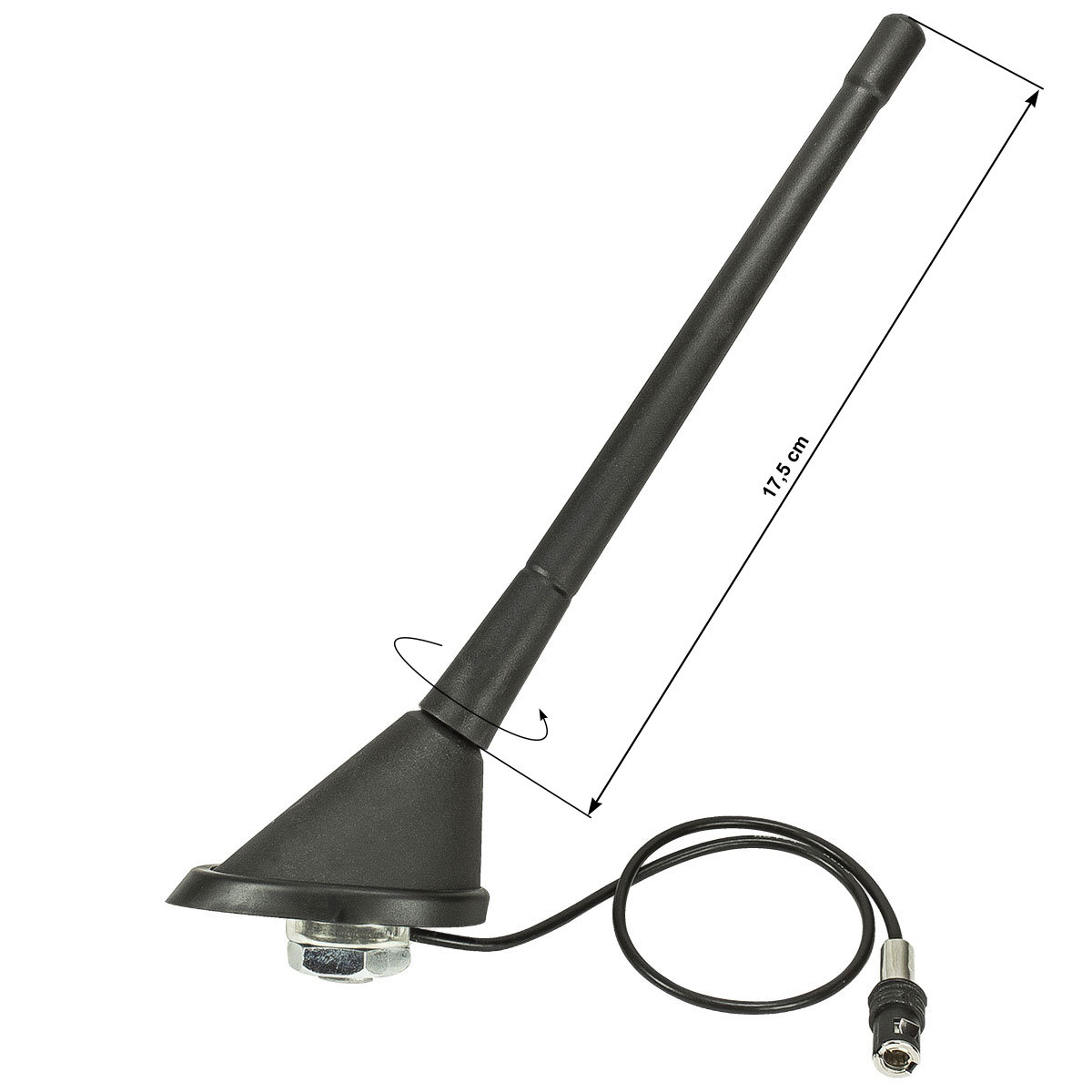 SNAP ROKA KFZ Antenne Dachantenne kompatibel mit Audi Seat Skoda VW im-/bilder/big/1057-001-2.jpg