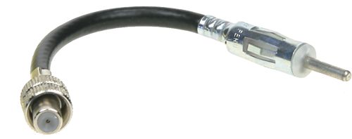 ACV Antennenadapterkabel schraubbar adaptiert von M10 x 0.75 (F) auf DIN (m)