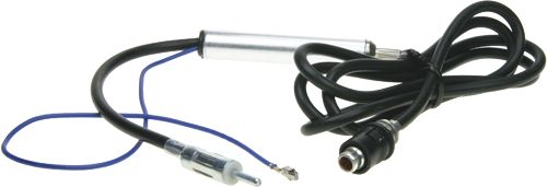 ACV Antennenadapter kompatibel mit VW Polo mit Phantomeinspeisung ab Bj. 2000 adaptiert auf DIN (m)