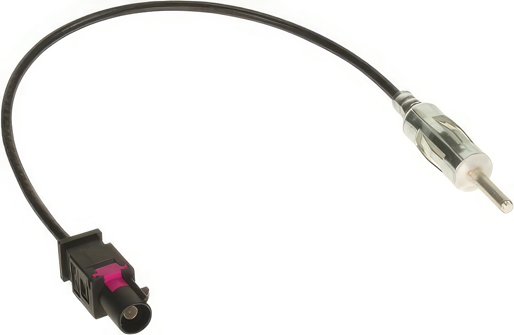 ACV Antennenadapter kompatibel mit Renault Megane III Twingo II adaptiert von Fakra (m) auf DIN (m)