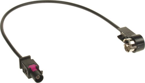 ACV Antennenadapter kompatibel mit Renault Megane III Twingo II adaptiert von Fakra (m) auf ISO (m)