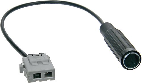 ACV Antennenadapter kompatibel mit Kia Opirus OEM Radio adaptiert von GT13 (m) auf DIN (f)