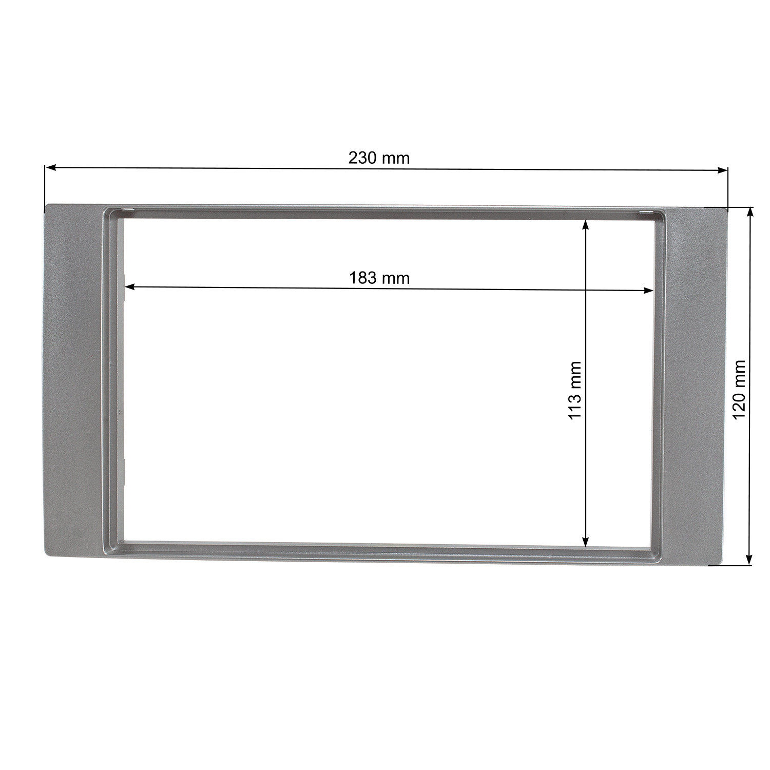 Doppel DIN Radioblende Set kompatibel mit Ford Focus Fiesta C-Max-/bilder/big/2415-136-1-9.jpg