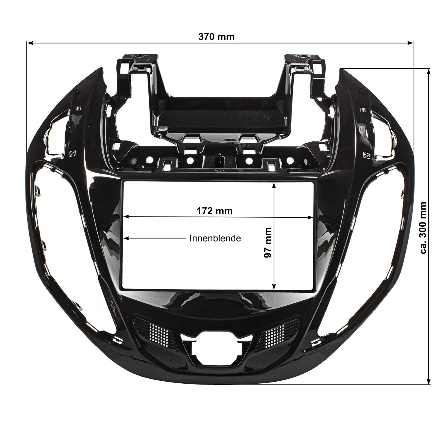 tomzz Audio Doppel DIN Radioblende HQ kompatibel mit Ford B-Max-/bilder/big/2415-142-4.jpg