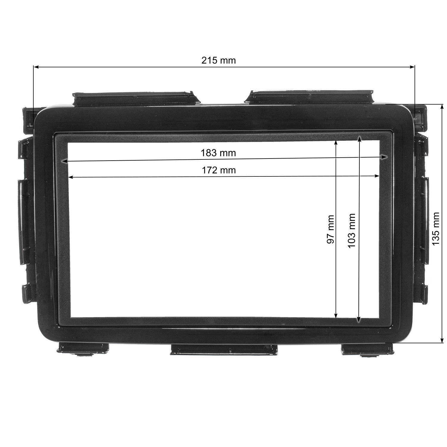 tomzz Audio Doppel DIN Radioblende kompatibel mit Honda HR-V RU Piano-/bilder/big/2417-036---5.jpg