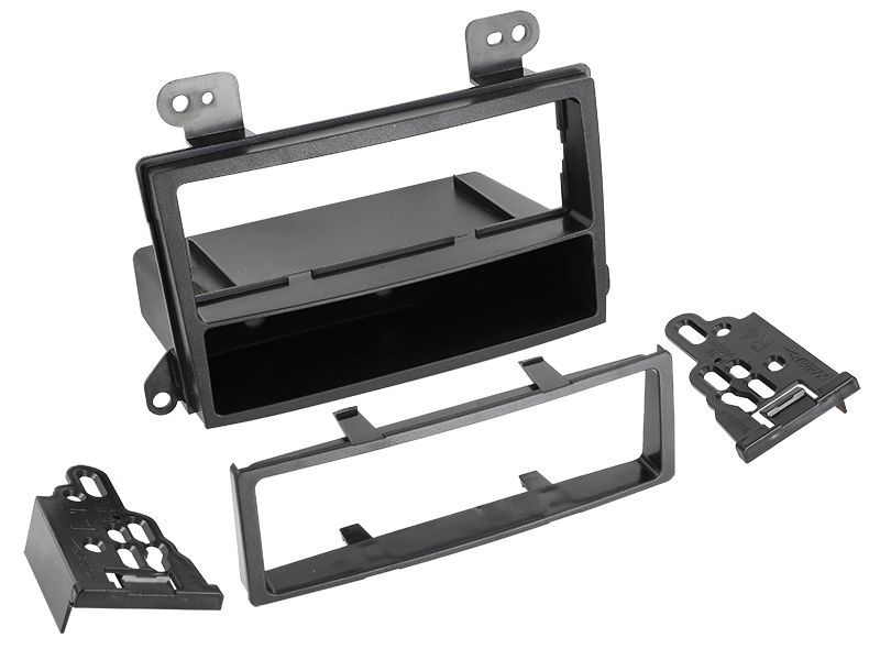 ACV Radioblende kompatibel mit Mazda MPV 1-DIN mit Fach schwarz Bj. 2000 - 2006