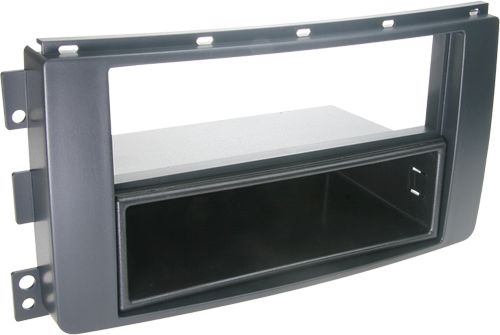 ACV Radioblende kompatibel mit Smart ForTwo (BR451) 2-DIN schwarz Bj. 02/2007 - 08/2010