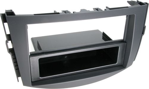 ACV Radioblende kompatibel mit Toyota RAV4 (CA30W) 2-DIN mit Fach schwarz Bj. 03/2006 - 03/2013