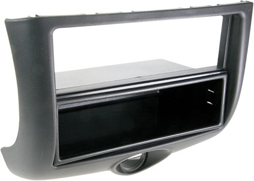 ACV Radioblende kompatibel mit Toyota Yaris Yaris Verso (P1) (P2) 2-DIN mit Fach schwarz Bj. 1999 - 02/2003