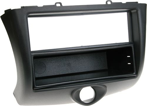 ACV Radioblende kompatibel mit Toyota Yaris Yaris Verso (P1) (P2) 2-DIN mit Fach schwarz Bj. 03/2003 - 2005