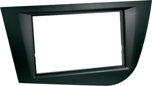 ACV Radioblende kompatibel mit Seat Leon (1P) (1PN) 2-DIN schwarz Bj. 09/2005 - 03/2009