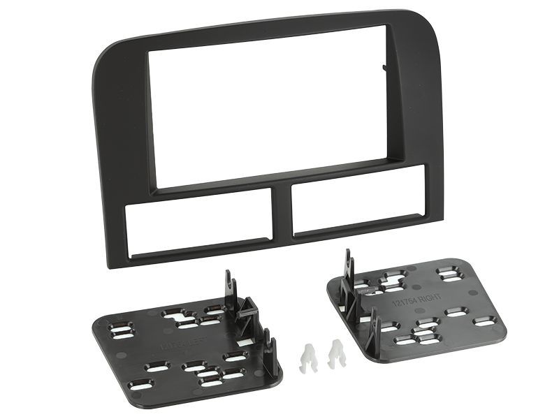 ACV Radioblende kompatibel mit Jeep Grand Cherokee (WJ) 2-DIN schwarz Bj. 1999 - 2004