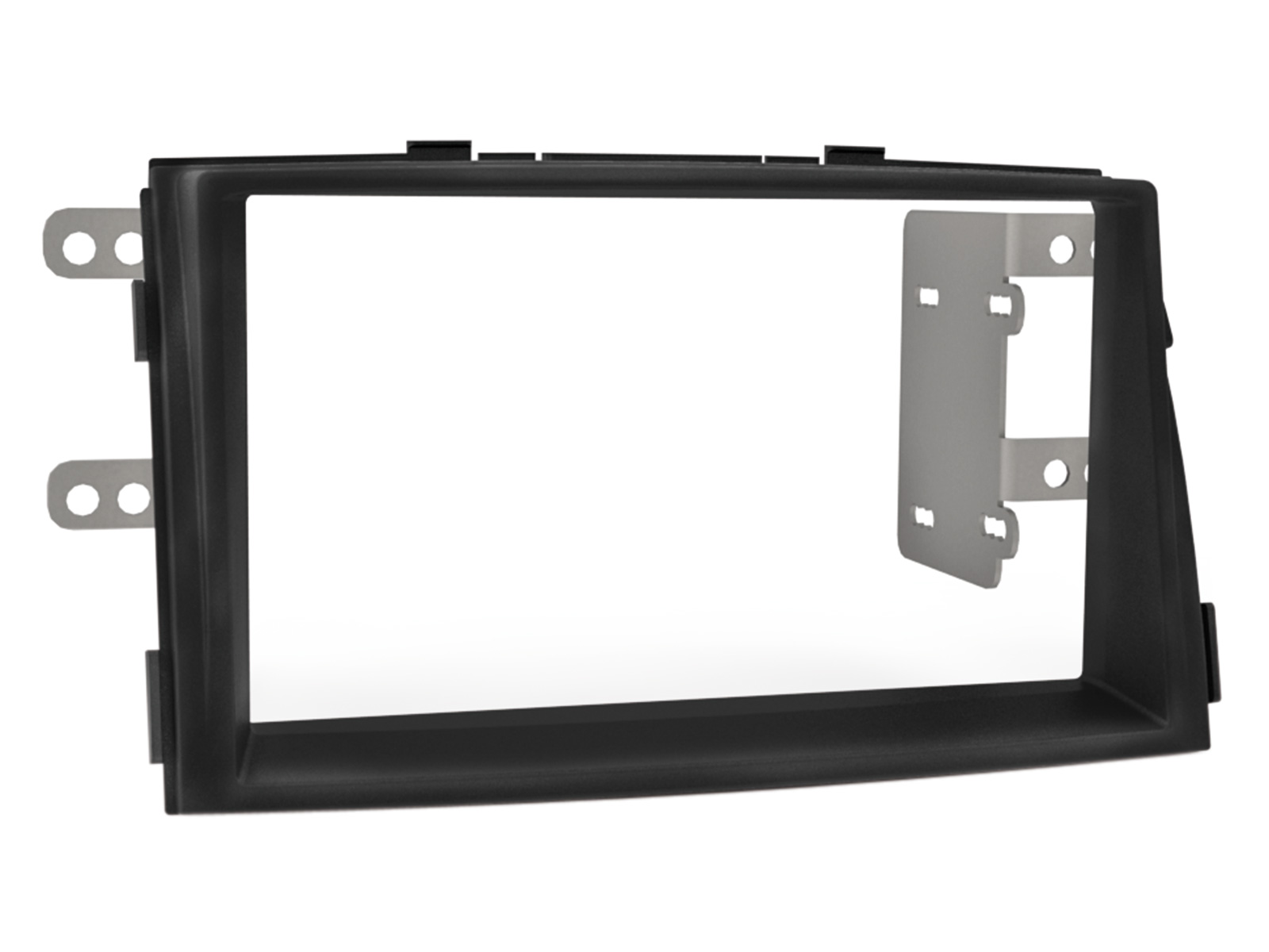 ACV Radioblende kompatibel mit Kia Sorento II (XM) 2-DIN schwarz Bj. 04/2009 - 10/2012