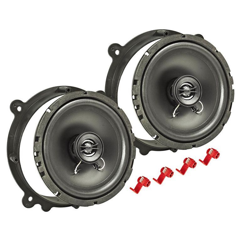 tomzz Audio TA16.5-PRO Lautsprecher Einbau Set kompatibel mit Chevrolet Opel Antara Captiva 165mm 2-Wege Koaxial System