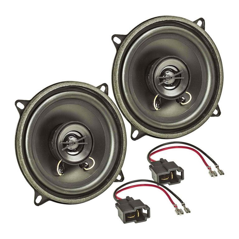 tomzz Audio Lautsprecher Einbau Set kompatibel mit Hyundai Kia Picanto i10 getz 130mm 2-Wege Koaxial System TA13.0-PRO