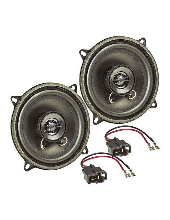 tomzz Audio Lautsprecher Einbau Set kompatibel mit Mitsubishi Space Star DG0 130mm 2-Wege Koaxial System TA13.0-PRO