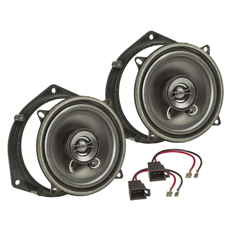 tomzz Audio Lautsprecher Einbau Set kompatibel mit Opel Astra Omega Vectra Zafira Meriva (B) (G) 130mm 2-Wege Koaxial System TA13.0-PRO