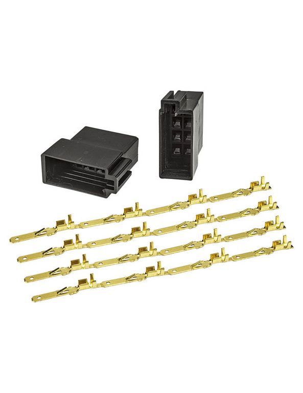 tomzz Audio Stecker Montageset ISO (f) inklusive Kontakte für Autoradiokabel