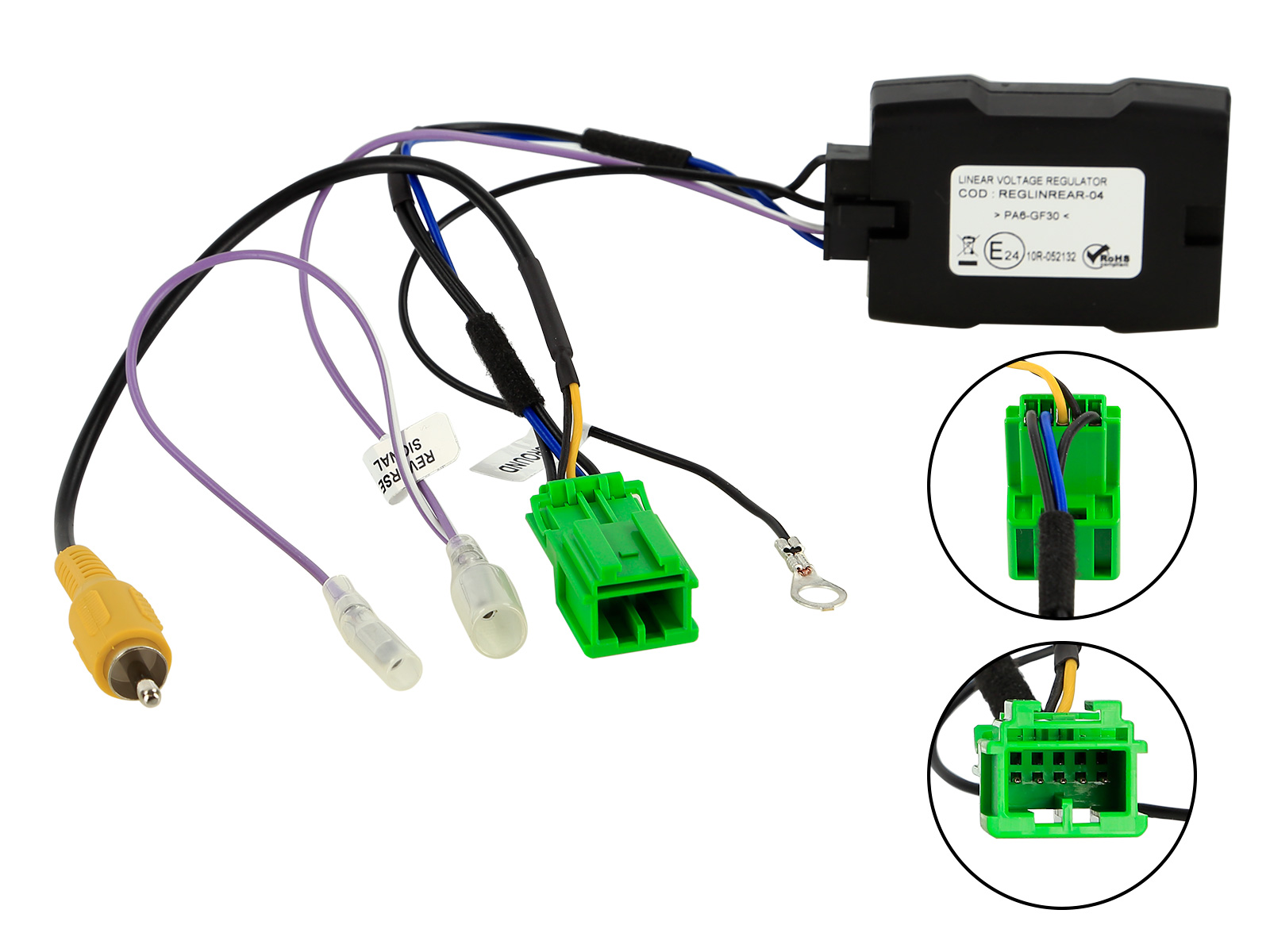 ACV Adapter OEM Rückfahrkamera kompatibel mit Isuzu D-Max 2020-2022 