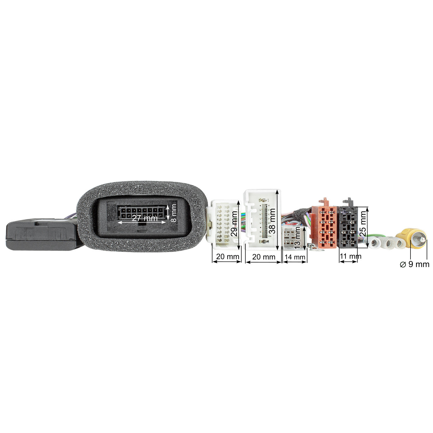 Lenkradinterface kompatibel mit Mitsubishi Outlander mit aktiv System-/bilder/big/8037-001-4.jpg