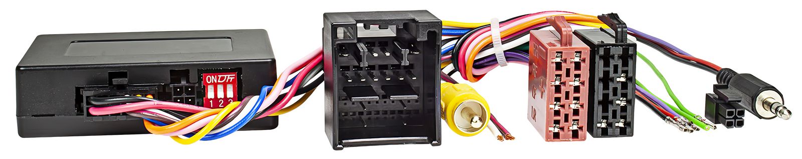 tomzz Audio CAN Bus Adapter Lenkrad Interface CX401 kompatibel mit Ford Transit Transit Custom Transit Connect Fiesta Ford 32PIN LFB Zündplus Speedpuls Rückwärtsgang adaptiert auf ISO