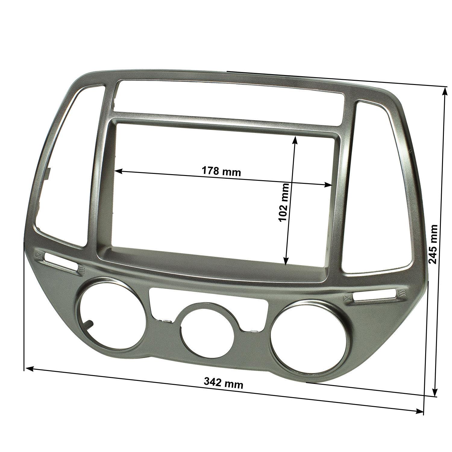 tomzz Audio Doppel DIN Radioblende kompatibel mit Hyundai i20 (PB)-/bilder/big/to24633s1_1.jpg