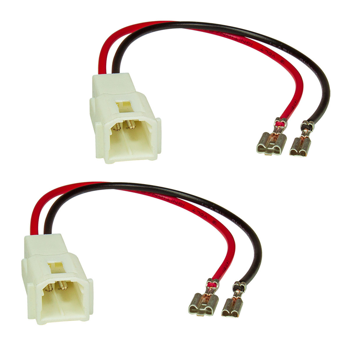 Lautsprecheradapter kompatibel mit Alfa Romeo Fiat 147 159 Brea Mito Stilo Grande Punto Panda II (2er Set) auf DIN