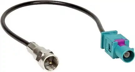 11111Antennenadapter kompatibel mit Audi BMW VW UMTS LTE GSM adaptiert von Fakra (m) auf FME (m)