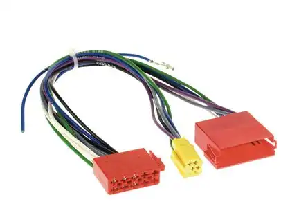 11111ACV Aktivsystemadapter kompatibel mit Audi A3 A4 A6 A8 TT 10 pol ISO oder 20 pol Mini ISO mit