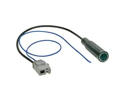 11111ACV Antennenadapter kompatibel mit Suzuki 150 OHM OEM Radio adaptiert von GT13 (m) auf DIN (f)