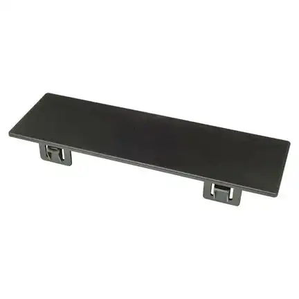 11111tomzz Audio Abdeckrahmen Blindblende 1-DIN schwarz für Autoradio Öffnungen 183x53mm