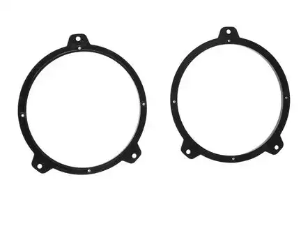 11111ACV Lautsprecher Adapterringe kompatibel mit BMW 3er (E46) adaptiert auf 165er Lautsprecher