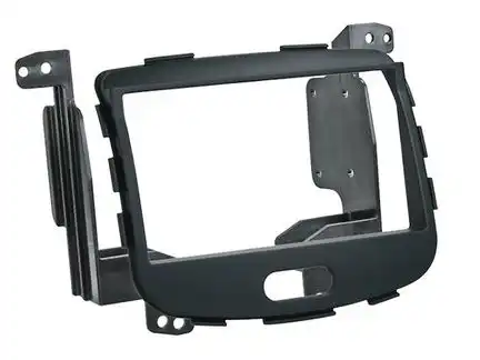 11111ACV Doppel DIN Radioblende kompatibel mit Hyundai i10 PA 2-DIN schwarz 03/2008 - 10/2013