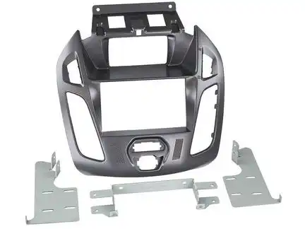 11111ACV Radioblende kompatibel mit Ford Tourneo Connect Transit Connect (PJ2) 2-DIN mit Display Pegasus