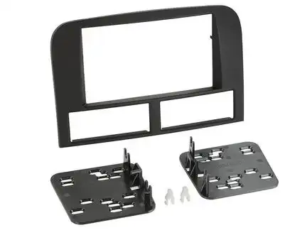 11111ACV Radioblende kompatibel mit Jeep Grand Cherokee (WJ) 2-DIN schwarz Bj. 1999 - 2004