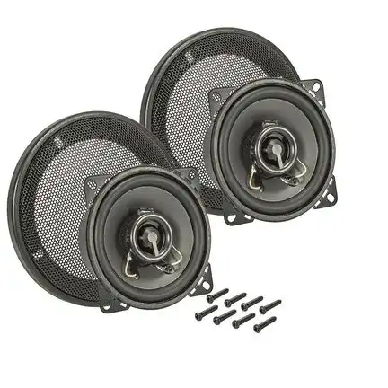 11111tomzz Audio Lautsprecher Einbau Set kompatibel mit Chevrolet Citroen Fiat Mercedes Nissan Opel Peugeot Renault Saab Seat Suzuki Volvo VW 100mm 2-Wege Koaxial System TA10.0-PRO