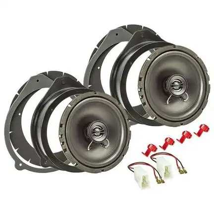 11111tomzz Audio TA16.5-PRO Lautsprecher Einbau Set kompatibel mit Audi A3 A4 A8 8P B6 B7 165mm 2-Wege Koaxial System