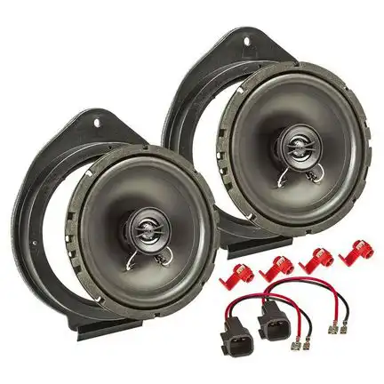 11111tomzz Audio TA16.5-PRO Lautsprecher Einbau Set kompatibel mit Chevrolet Cadillac Hummer Cobalt HHR Cruze Camaro Impala Malibu Escalade H2 H3 165mm 2-Wege Koaxial System