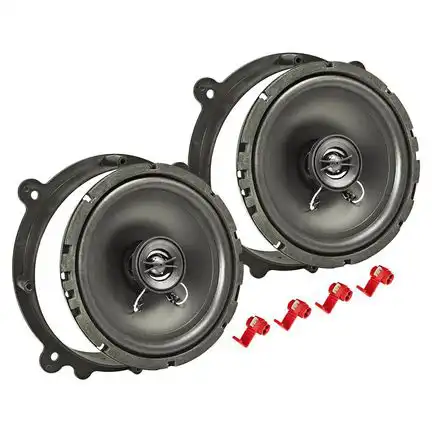 tomzz Audio Lautsprecher Einbau Set kompatibel mit Chevrolet Opel Antara Captiva 165mm 2-Wege Koaxial System Pioneer TS-G1720f