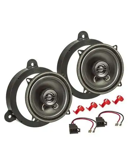 11111tomzz Audio Lautsprecher Einbau Set kompatibel mit Dacia Renault Logan Sandero Megane Wind 130mm 2-Wege Koaxial System TA13.0-PRO