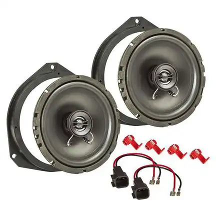 11111tomzz Audio TA16.5-PRO Lautsprecher Einbau Set kompatibel mit Ford Ka 165mm 2-Wege Koaxial System