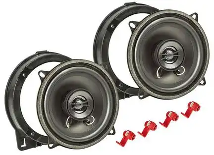 tomzz Audio Lautsprecher Einbau Set kompatibel mit Honda Civic Jazz FR-V CR-V 130mm 2-Wege Koaxial System TA13.0-PRO