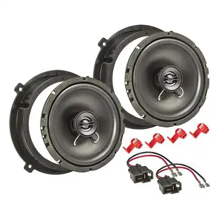 11111tomzz Audio Lautsprecher Einbau Set kompatibel mit Hyundai Kia Tucson Santa Fé ix35 i20 Sportage 165mm 2-Wege Koaxial System Pioneer TS-G1720f