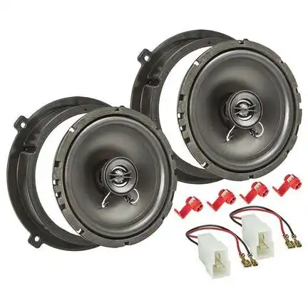 11111tomzz Audio TA16.5-PRO Lautsprecher Einbau Set kompatibel mit Hyundai Kia Tucson Santa Fé ix35 i20 Sportage 165mm 2-Wege Koaxial System