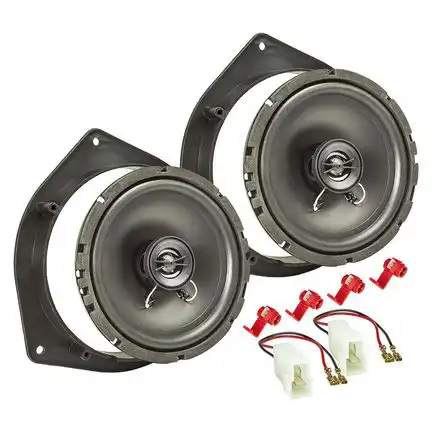 11111tomzz Audio Lautsprecher Einbau Set kompatibel mit Kia Hyundai Picanto Sportage i10 i20 165mm 2-Wege Koaxial System Pioneer TS-G1720f