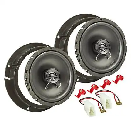 11111tomzz Audio Lautsprecher Einbau Set kompatibel mit Kia Niro Sportage Soul Carnival 165mm 2-Wege Koaxial System Pioneer TS-G1720f