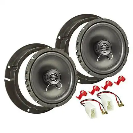 11111tomzz Audio TA16.5-PRO Lautsprecher Einbau Set kompatibel mit Kia Niro Sportage Soul Carnival 165mm 2-Wege Koaxial System