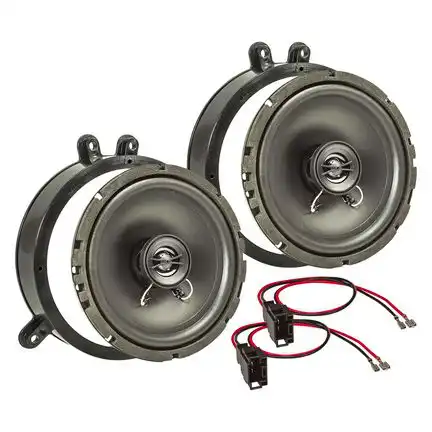 11111tomzz Audio Lautsprecher Einbau Set kompatibel mit Mercedes C-Klasse W203 S203 CL203 165mm 2-Wege Koaxial System Pioneer TS-G1720f