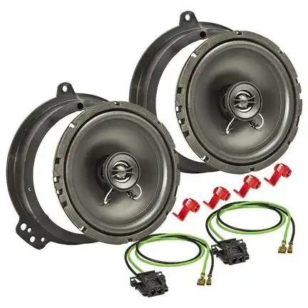 11111tomzz Audio TA16.5-PRO Lautsprecher Einbau Set kompatibel mit Mercedes E-Klasse CLS (W211) (C219) 165mm 2-Wege Koaxial System